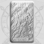 Srebrna sztabka Loki Norse Gods 10 uncji srebra