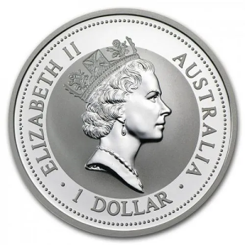 Kookaburra 1 uncja srebra 1998 - obrazek 2