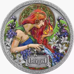 Srebrna moneta Brigid Boginie Zdrowia 50 g Srebra 2022