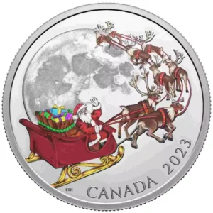 Srebrna moneta Canada The Magic of the Season $20 Srebro 2023 PROOF Kolorowany