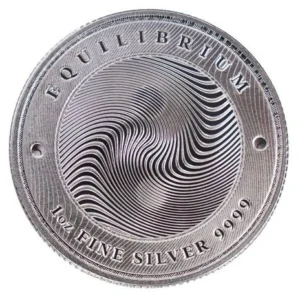 Srebrna moneta Equilibrium 1 uncja Srebra 2021