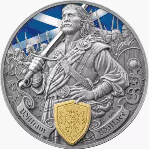 Srebrna moneta William Wallace Legends of Battlefield 2 uncje srebra 2026