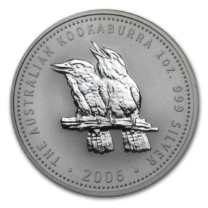 Kookaburra 1 uncja srebra 2006