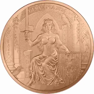 Miedziana moneta Germania 1/2 uncji miedzi 2026