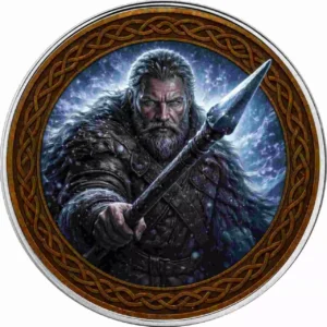 Srebrna moneta Amerykański Orzeł 1 uncja Srebra 2026 The Vikings Bjorn Stormfrost