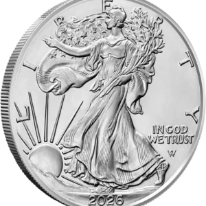 Amerykański Orzeł 1 uncja srebra 2026