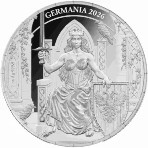 Srebrna moneta Germania 1 uncja srebra 2026 PROOF
