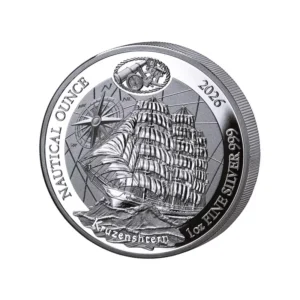 Srebrna moneta Nautical Ounce Kruzenshtern 1 uncja srebra 2026 PROOF