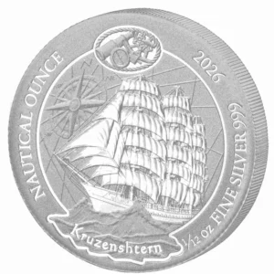 Srebrna moneta Nautical Ounce Kruzenshtern 1/12 uncji srebra 2026