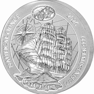 Srebrna moneta Nautical Ounce Kruzenshtern1 uncja srebra 2026