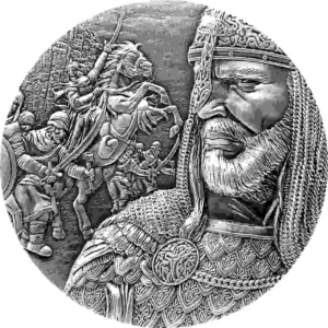 Srebrna moneta The Saladin 2 uncje srebra 2021