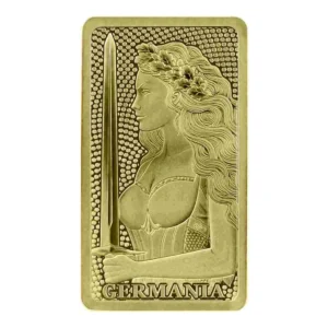 Złota Sztabka Germania Mint Stamped Bar 1/100 uncji złota