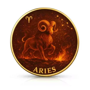 Moneta kolekcjonerska Zodiac Series Aries