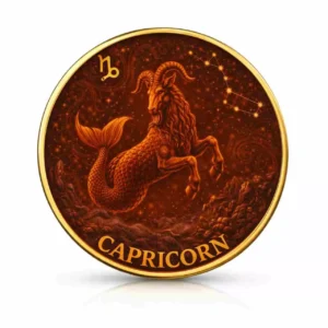 Moneta kolekcjonerska Zodiac Series Capricorn