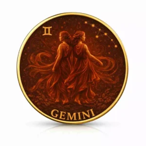 Moneta kolekcjonerska Zodiac Series Gemini