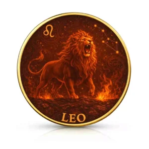 Moneta kolekcjonerska Zodiac Series Leo