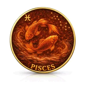 Moneta kolekcjonerska Zodiac Series Pisces