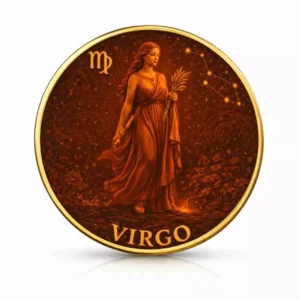 Moneta kolekcjonerska Zodiac Series Virgo