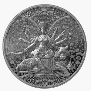 Srebrna moneta Durga Cameroon 1 uncja srebra 2026