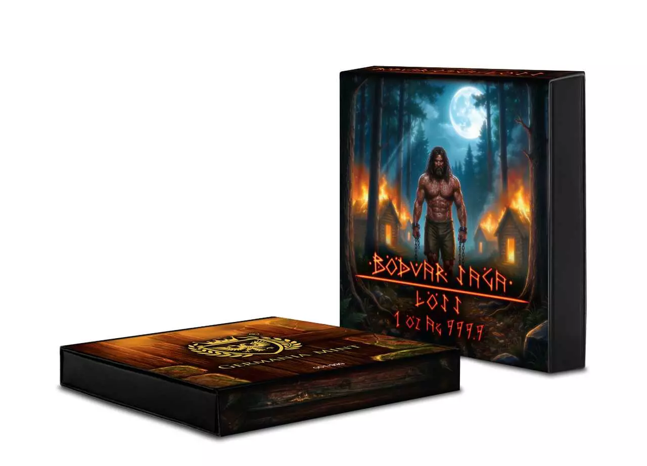 Srebrna moneta Loss Vengeful Bödvar Saga 1 uncja srebra 2026 - obrazek 7