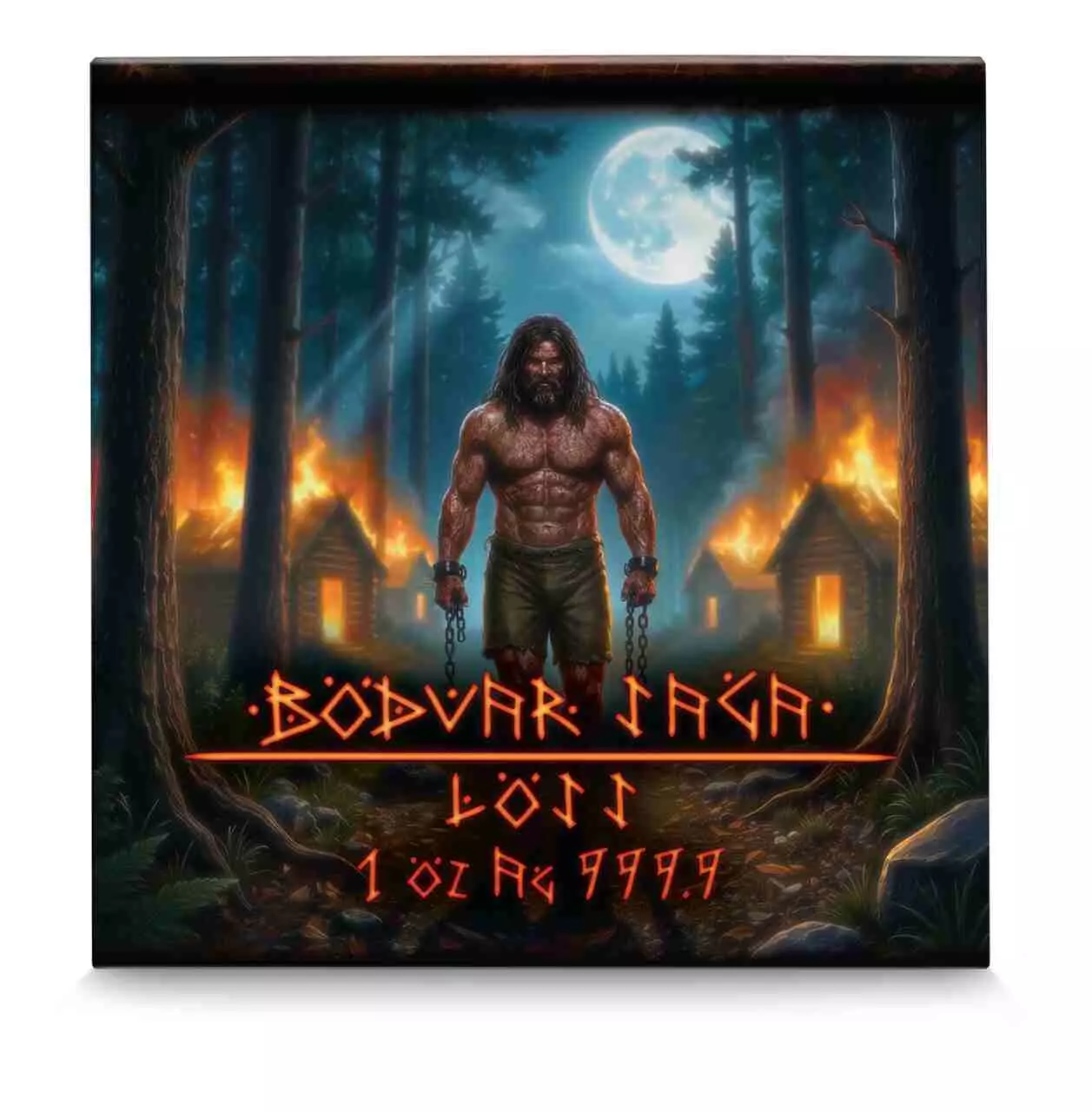 Srebrna moneta Loss Vengeful Bödvar Saga 1 uncja srebra 2026 - obrazek 6