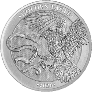 Srebrna moneta Malta Golden Eagle 1 uncja srebra 2026