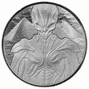 Srebrna moneta Alien 1 uncja Srebra 2025