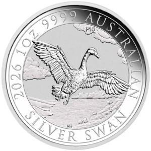 Srebrna moneta Australijski Łabędź 1 uncja srebra 2026