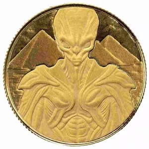 Złota moneta Alien 1/10 uncji złota 2025
