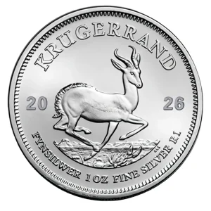 Srebrna moneta Krugerrand 1 uncja srebra 2026