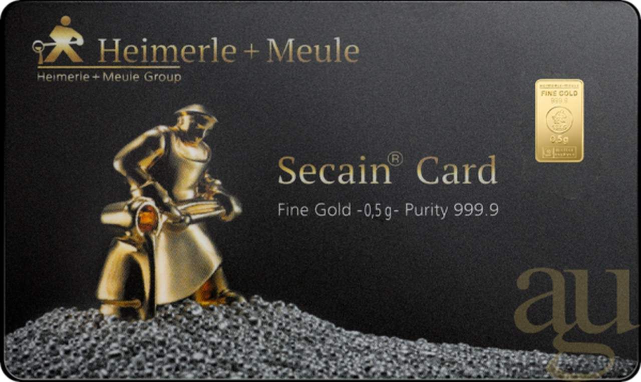 Sztabka Złota Heimerle + Meule 0.5 g