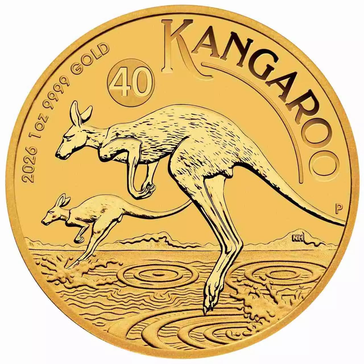 Złota moneta Australijski Kangur 1 uncja Złota 2026