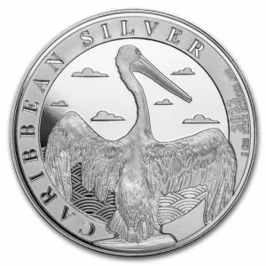 Caribbean Pelican Barbados 1 uncja srebra 2022