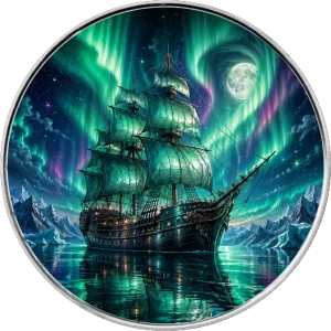 Srebrna moneta Amerykański Orzeł 1 uncja srebra 2026 Aurora Wanderer