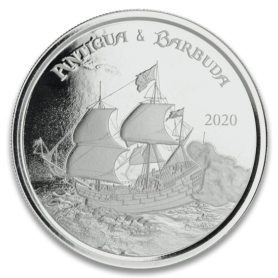 Srebrna moneta Antigua & Barbuda: Rum Runner 1 uncja Srebra 2020