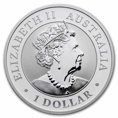 Srebrna moneta Australian Nugget 1 uncja srebra 2021 - obrazek 2