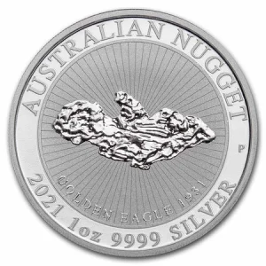 Srebrna moneta Australian Nugget 1 uncja srebra 2021