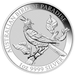 Srebrna moneta Bird of Paradise 1 uncja Srebra 2019