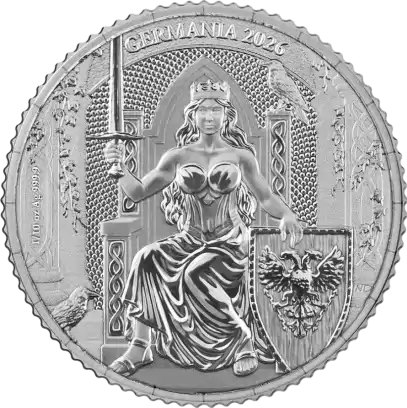 Srebrna moneta Germania 1/10 uncji srebra 2026