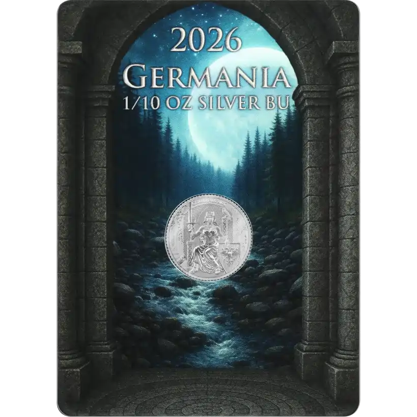 Srebrna moneta 1/10 uncji srebra 2026 Germania