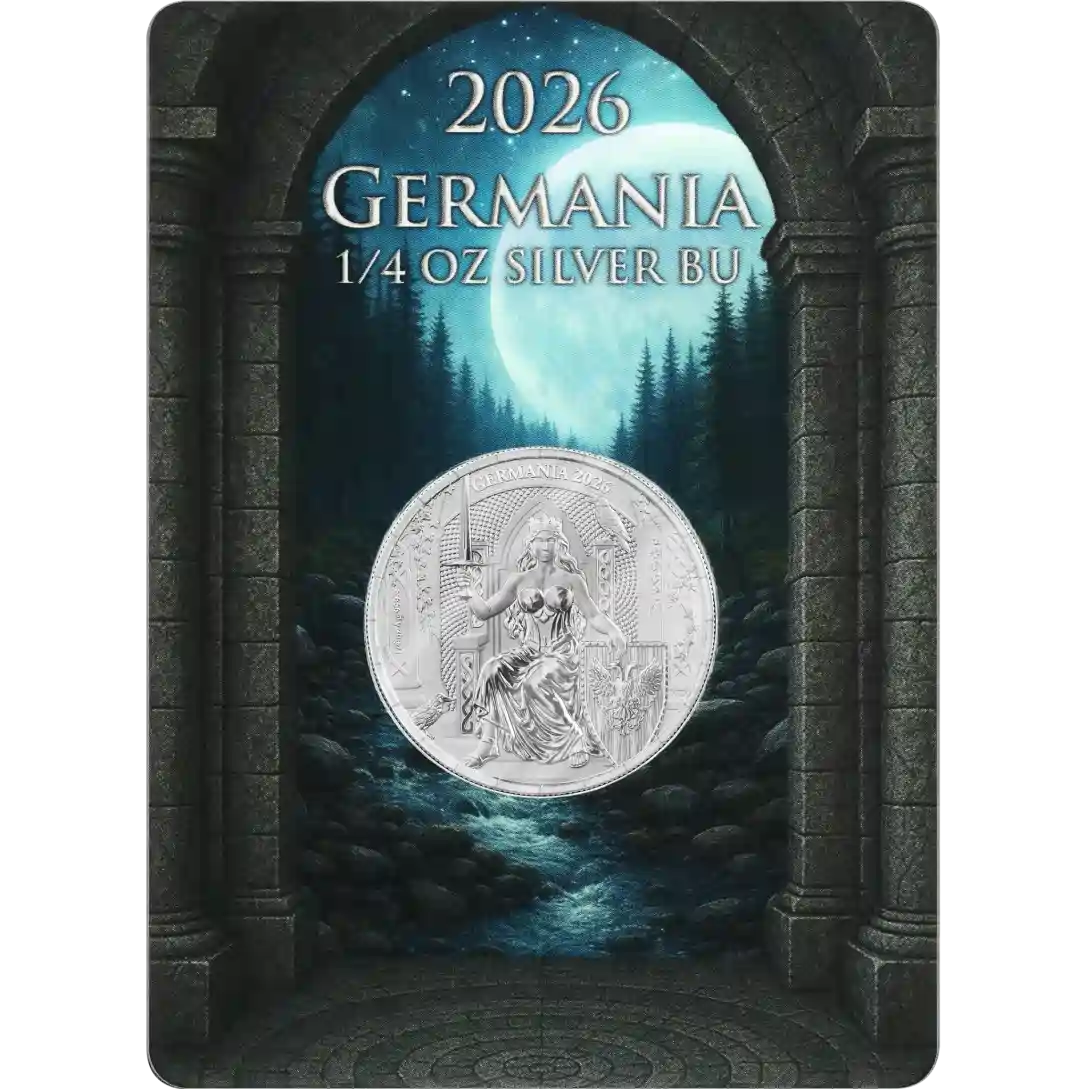 Srebrna moneta 1/4 uncji srebra Germania 2026