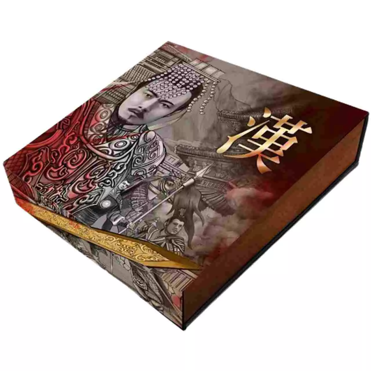 Srebrna moneta Han Wudi Legends Of The Great Chinese Emperors 2 uncje srebra 2021 - obrazek 3