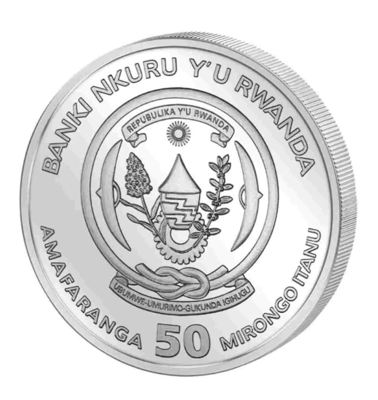 Srebrna moneta Rwanda Year of Horse 1 uncja srebra 2026 - obrazek 2