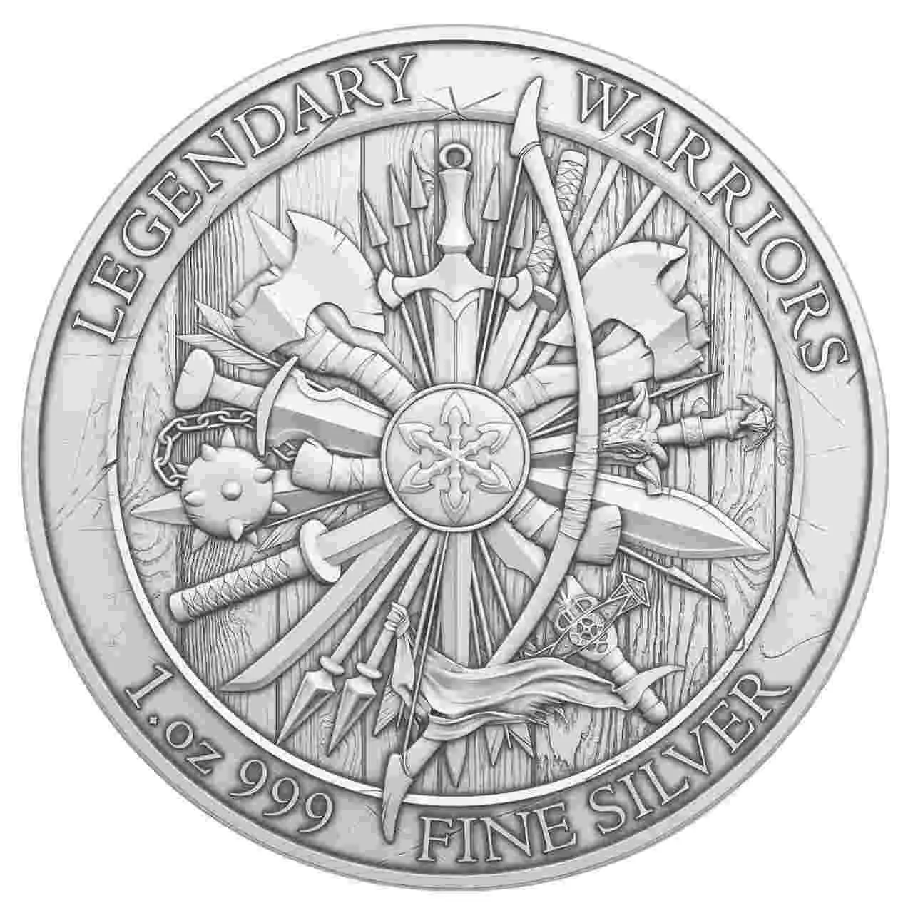 Srebrny medal Arminius Legendary Warriors 1 uncja srebra - obrazek 2