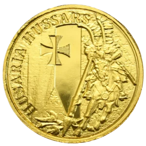 Złota moneta Husaria II 1/10 uncji Złota 2023