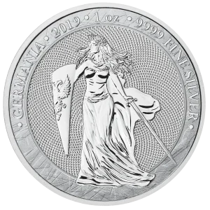 Srebrna moneta Germania 1 uncja srebra 2019