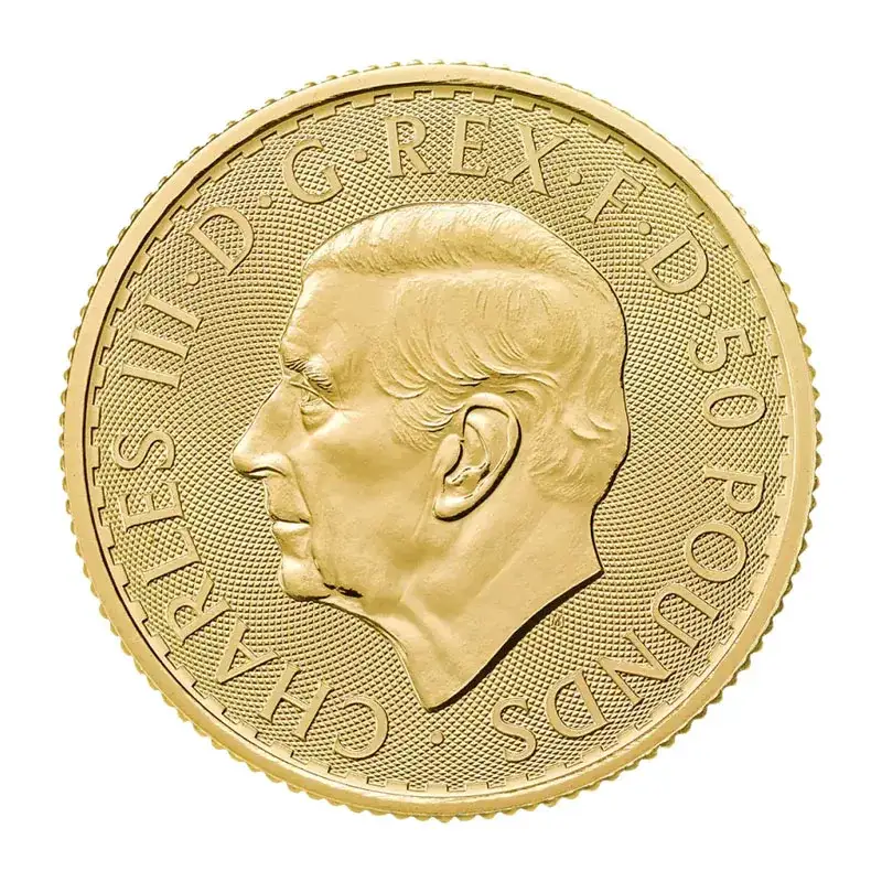 Złota moneta Britannia 1/2 uncji złota 2026 - obrazek 2