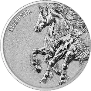 Srebrna moneta Sleipnir Germania Beasts 1 uncja srebra 2026