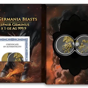 Srebrna moneta Sleipnir Geminus Germania Beasts 2 x 1 uncja srebra 2026