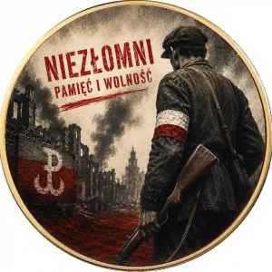 Moneta kolekcjonerska Korzenie Narodu NIezłomni